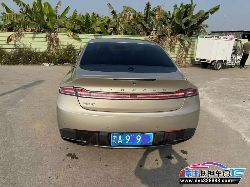 18年林肯MKZ轿车抵押车出售