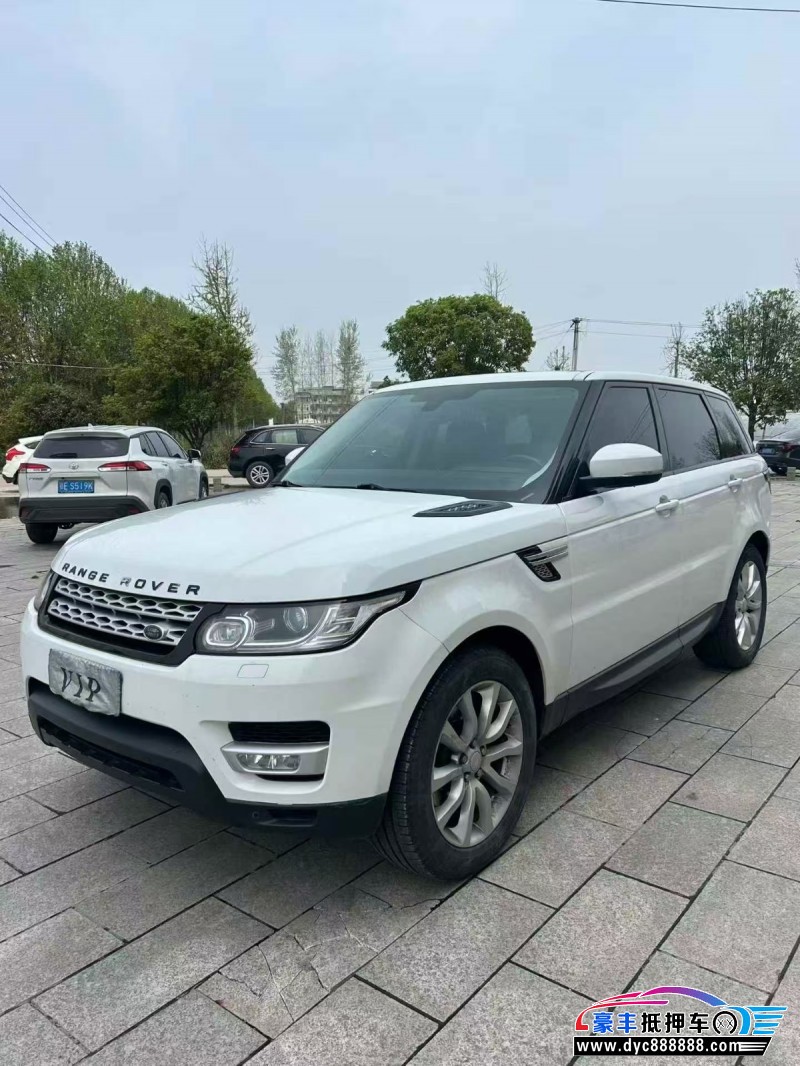 17年路虎揽胜运动SUV抵押车出售