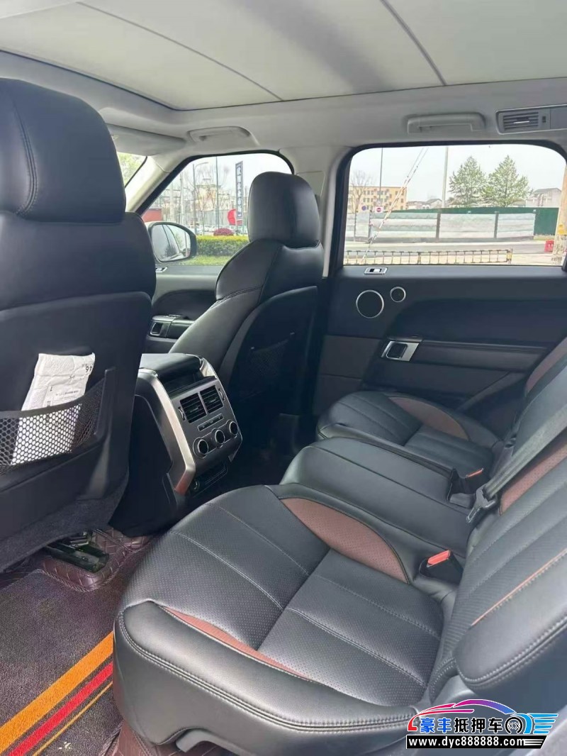 17年路虎揽胜运动SUV抵押车出售