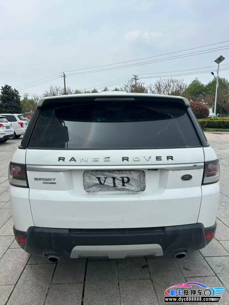 17年路虎揽胜运动SUV抵押车出售