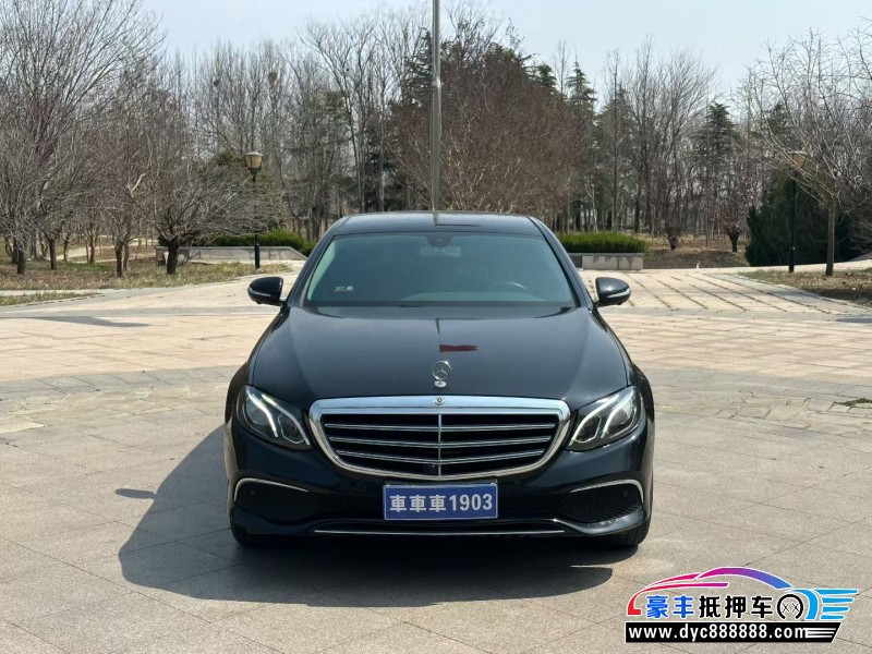 19年奔驰E轿车抵押车出售