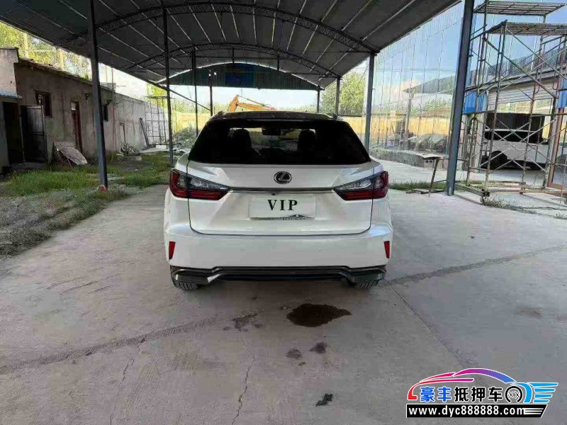 17年雷克萨斯RX轿车抵押车出售