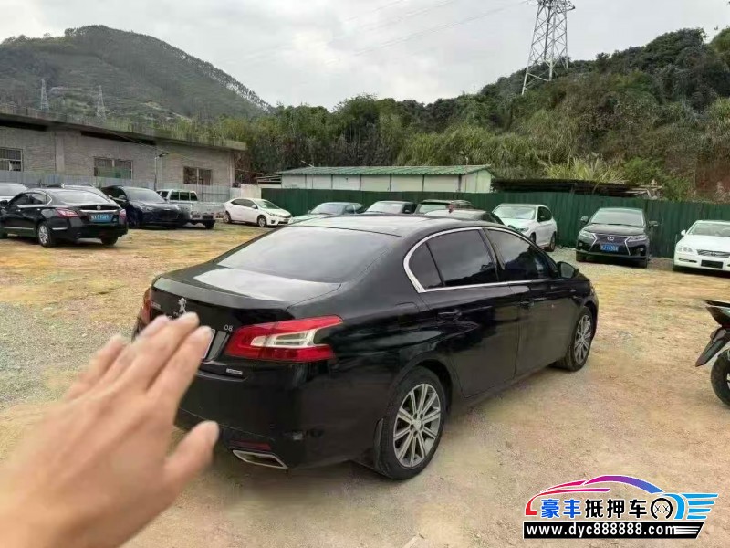 16年标致408轿车抵押车出售