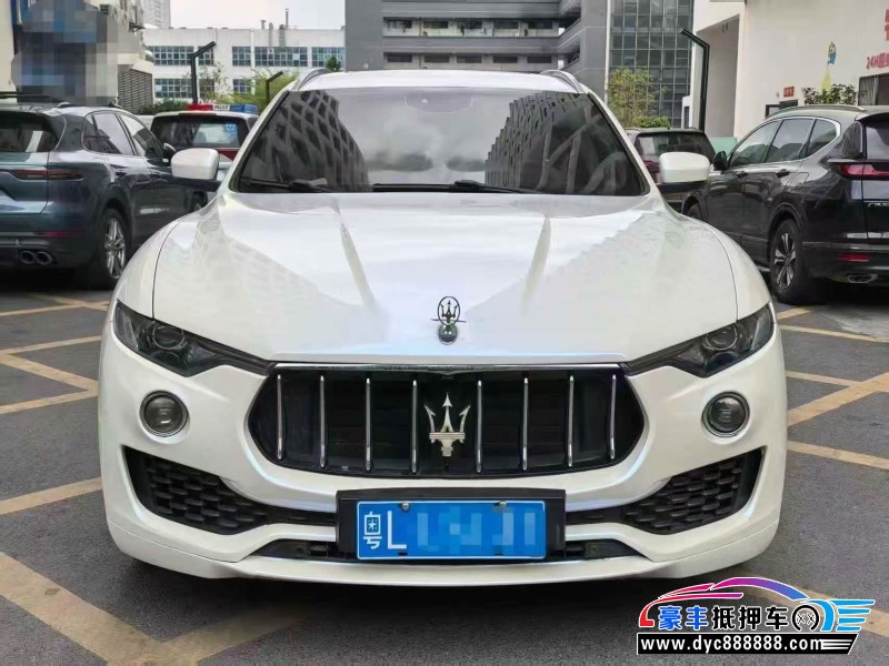 18年玛莎拉蒂莱万特轿车抵押车出售