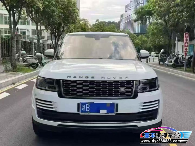 18年路虎揽胜行政轿车抵押车出售