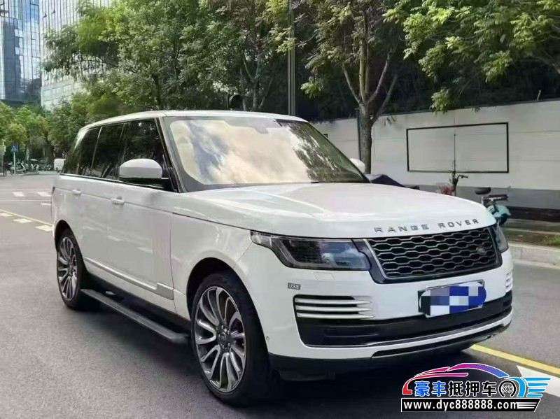 18年路虎揽胜行政轿车抵押车出售