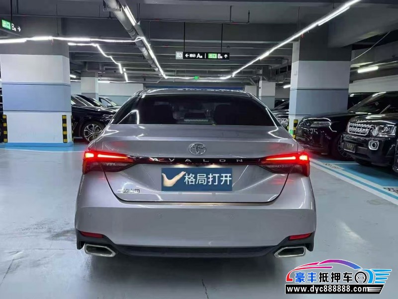 22年丰田亚洲龙轿车抵押车出售