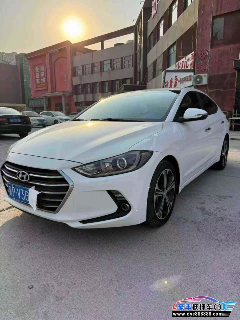 19年现代领动轿车抵押车出售