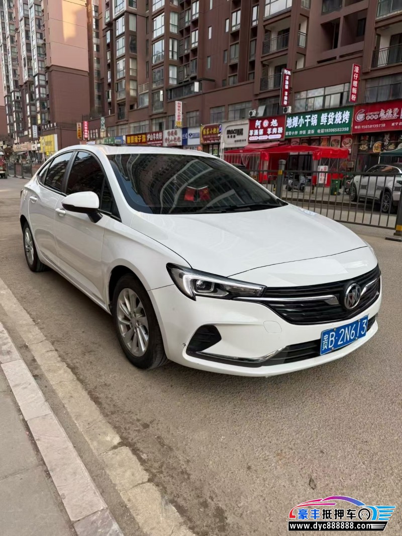 21年别克威朗轿车抵押车出售