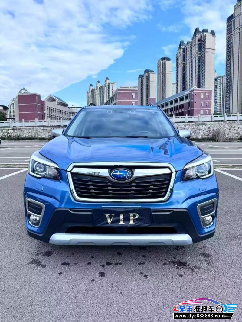 抵押车出售21年斯巴鲁森林人轿车