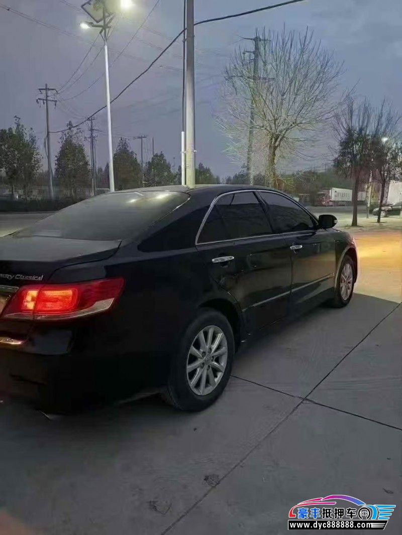 13年丰田凯美瑞轿车抵押车出售