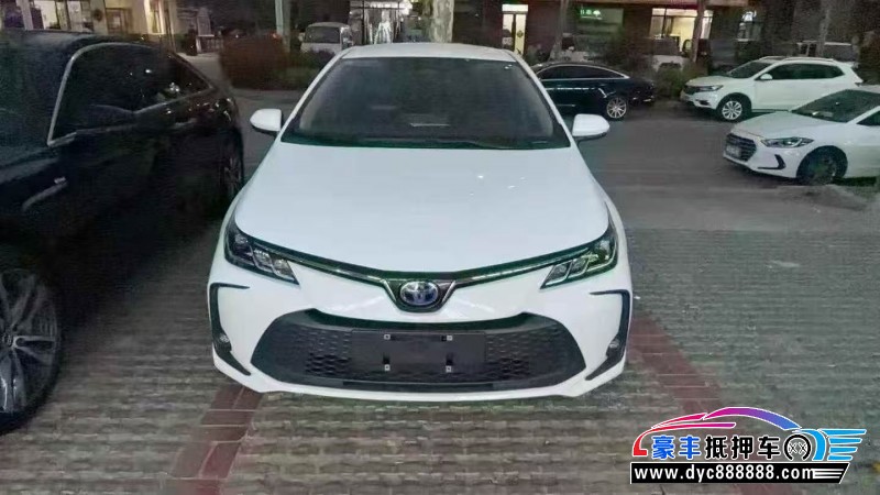 抵押车出售23年丰田卡罗拉轿车