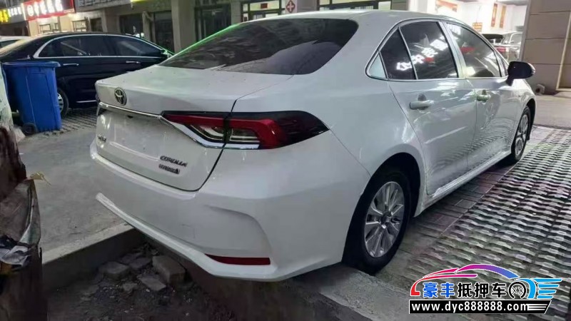 23年丰田卡罗拉轿车抵押车出售