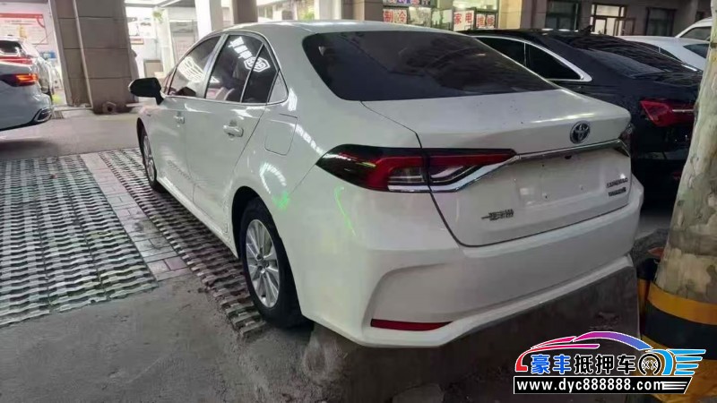 23年丰田卡罗拉轿车抵押车出售