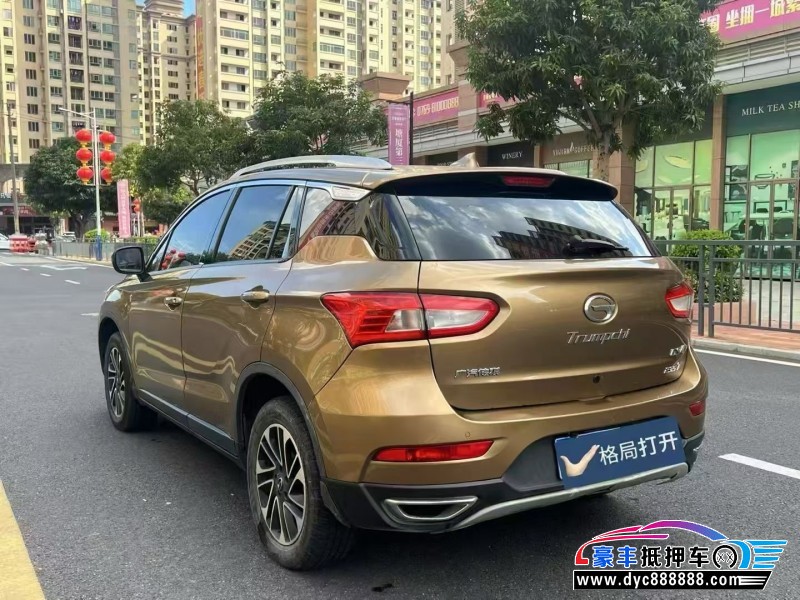 18年传祺GS4轿车抵押车出售