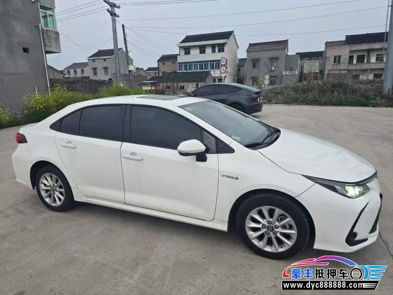 23年丰田卡罗拉轿车抵押车出售