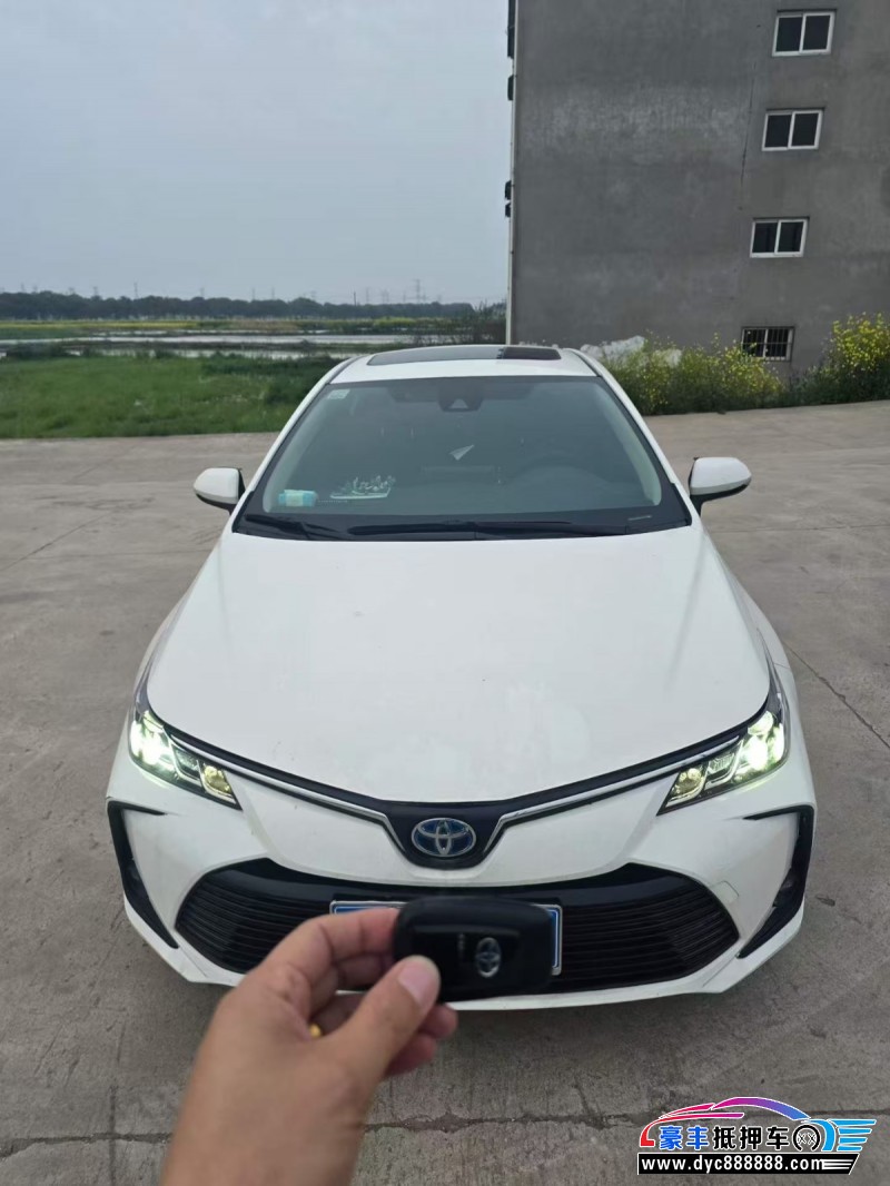 抵押车出售23年丰田卡罗拉轿车
