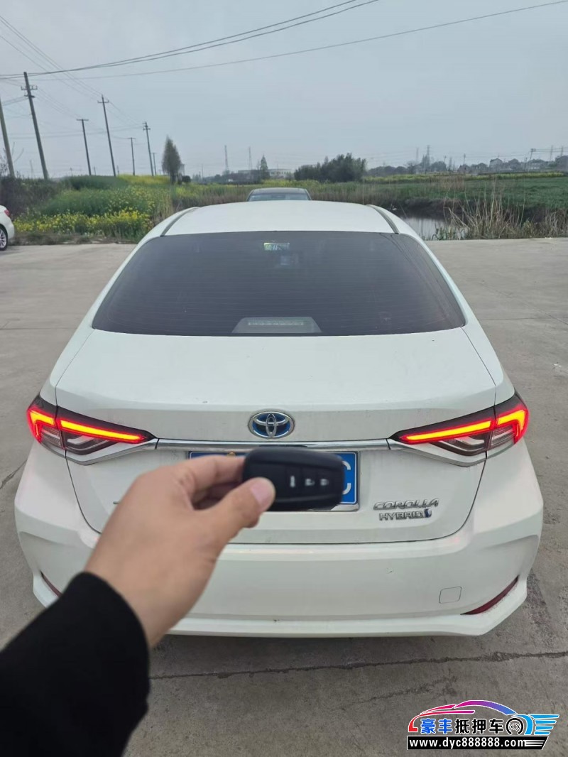 23年丰田卡罗拉轿车抵押车出售