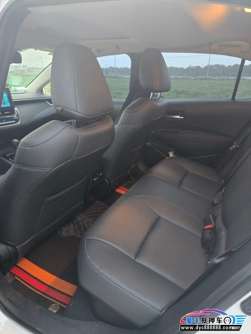 23年丰田卡罗拉轿车抵押车出售