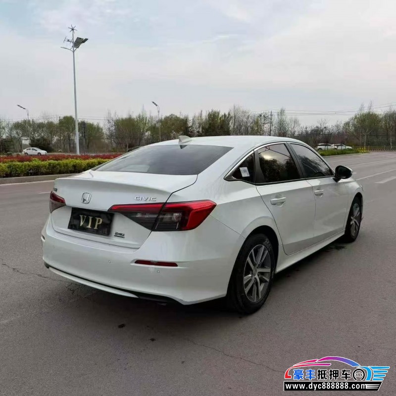 23年本田思域轿车抵押车出售