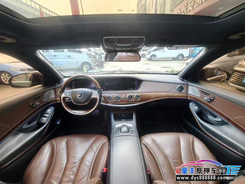 14年奔驰S轿车抵押车出售