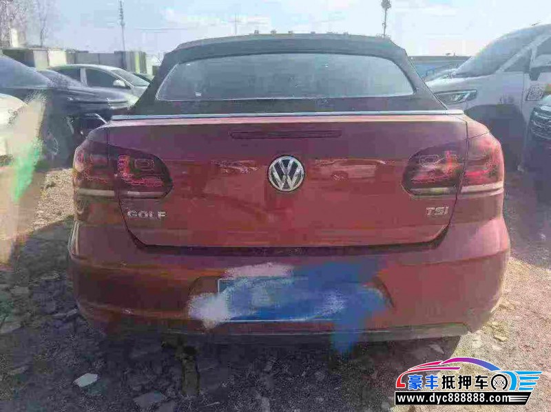 14年大众高尔夫轿车抵押车出售