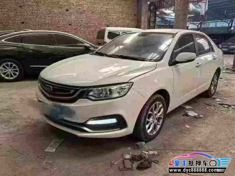 18年吉利帝豪轿车抵押车出售