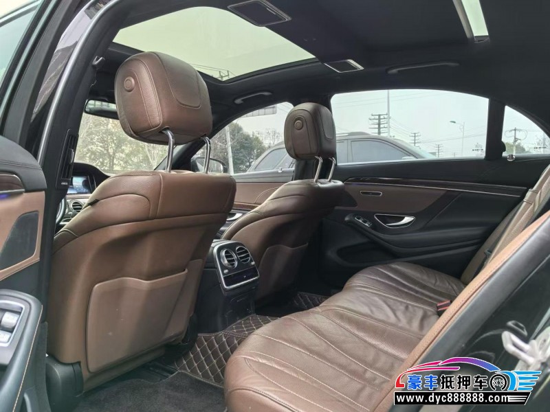 17年奔驰S轿车抵押车出售