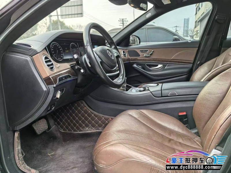 17年奔驰S轿车抵押车出售