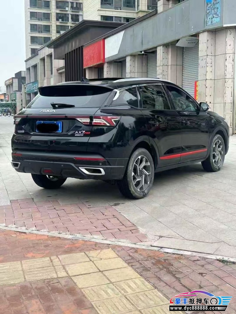 21年东风AX7轿车抵押车出售