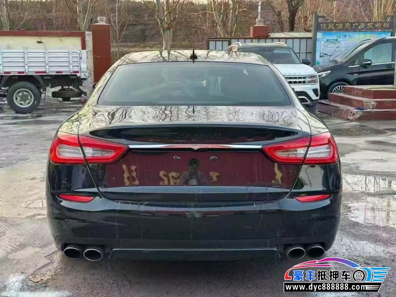 14年玛莎拉蒂总裁轿车抵押车出售