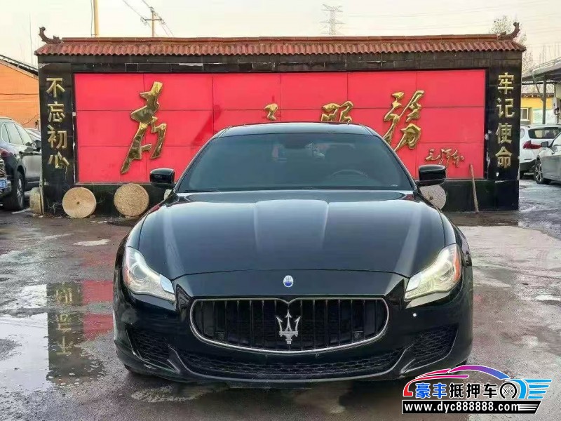 14年玛莎拉蒂总裁轿车抵押车出售