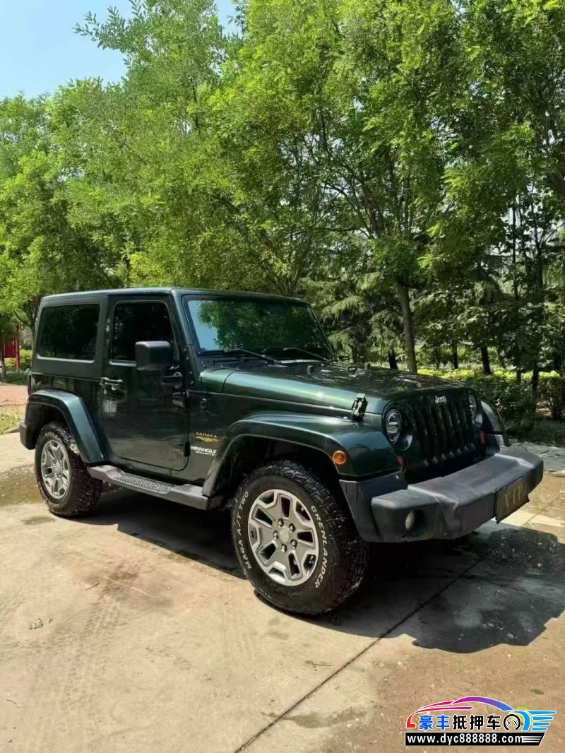 12年Jeep牧马人SUV抵押车出售