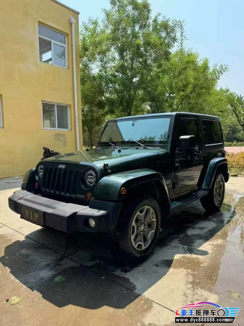 12年Jeep牧马人SUV抵押车出售