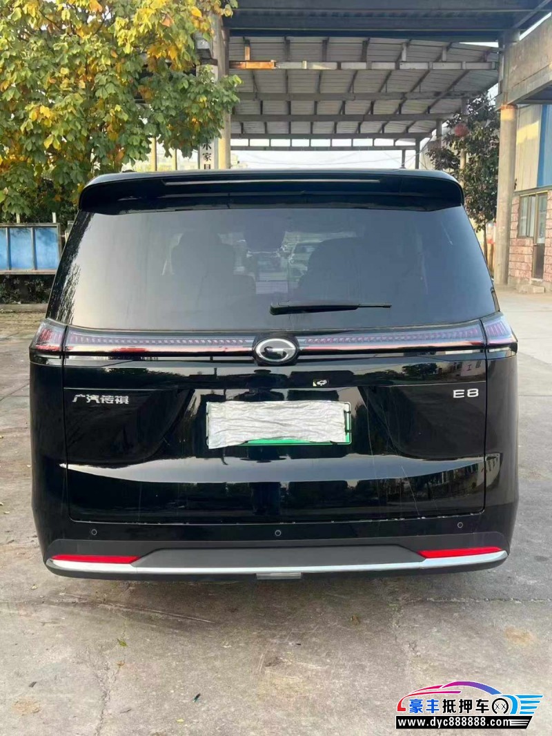 25年传祺e8轿车抵押车出售