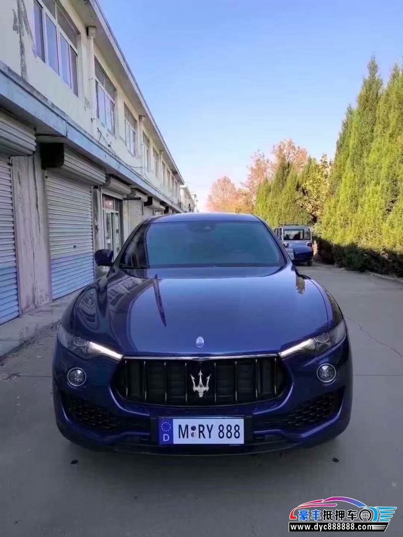18年玛莎拉蒂Ghibli轿车抵押车出售