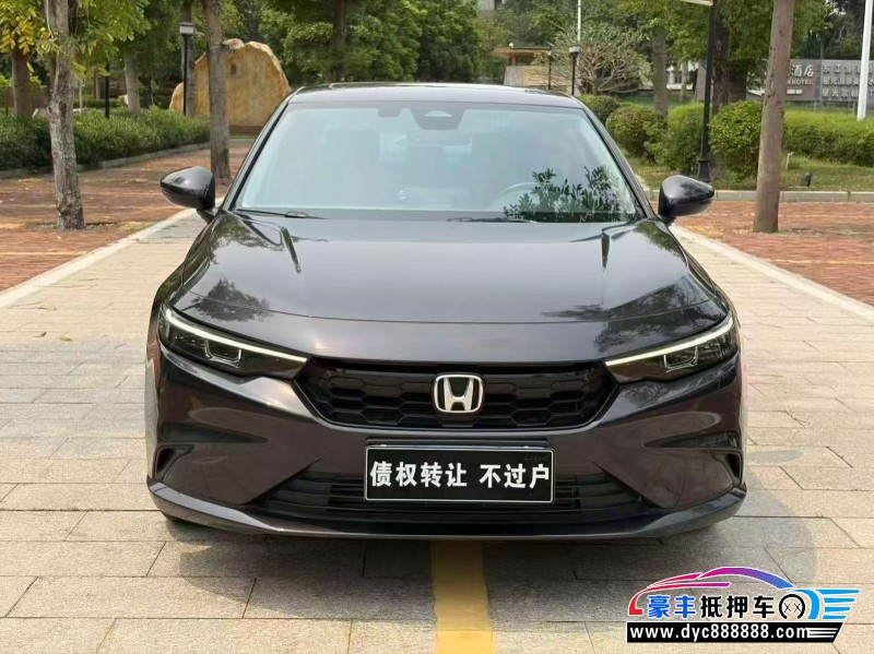 24年本田型格轿车抵押车出售