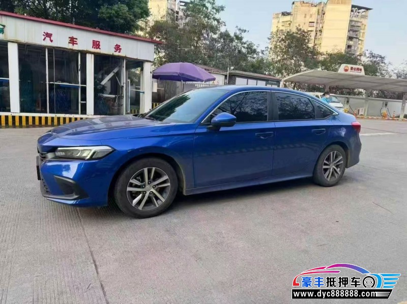 23年本田思域轿车抵押车出售