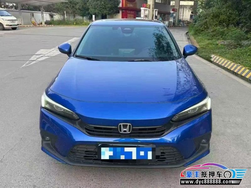 抵押车出售23年本田思域轿车