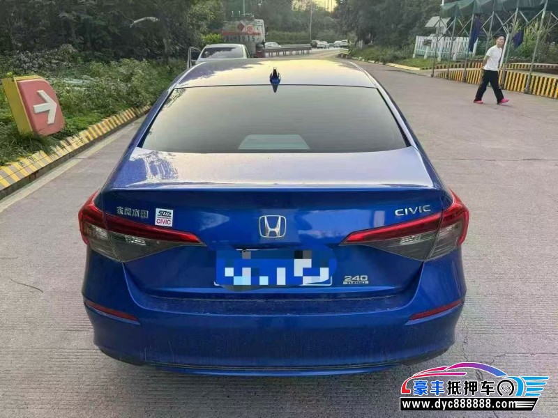 23年本田思域轿车抵押车出售