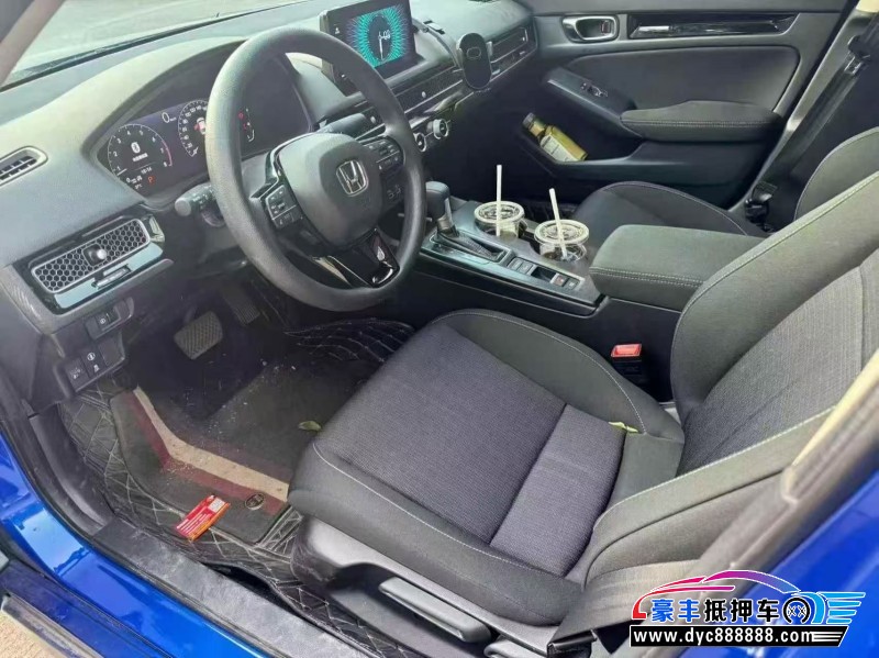 23年本田思域轿车抵押车出售