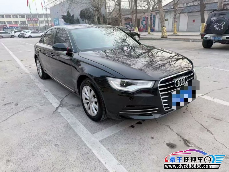 13年奥迪A6L轿车抵押车出售