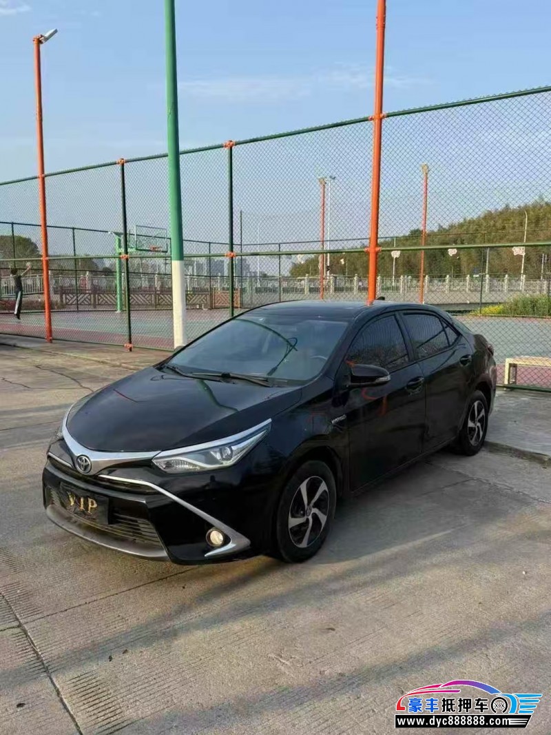 19年丰田雷凌轿车抵押车出售