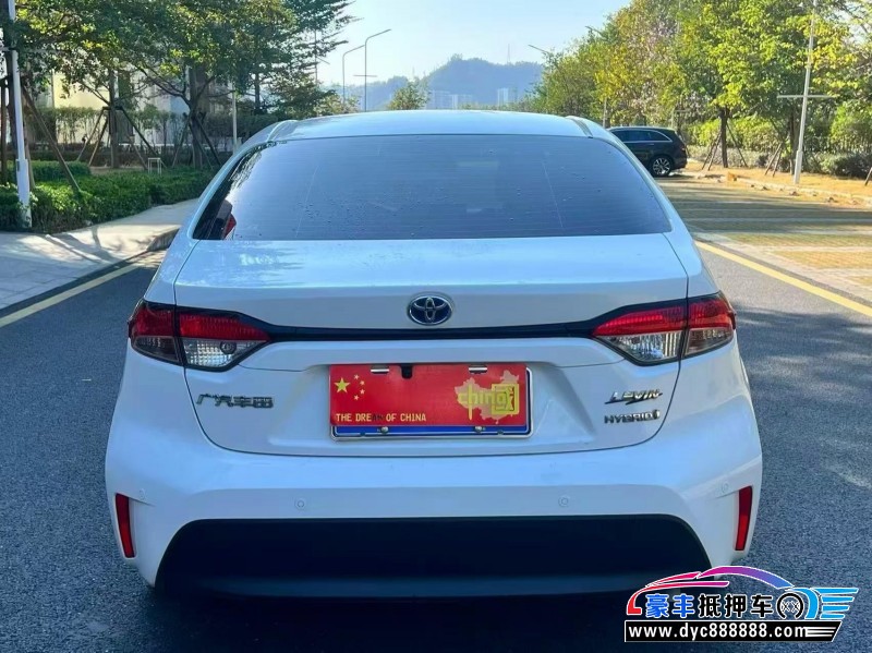 23年丰田雷凌轿车抵押车出售