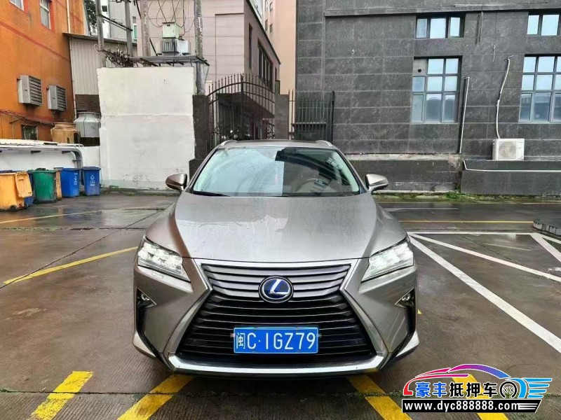 抵押车出售18年雷克萨斯RX轿车