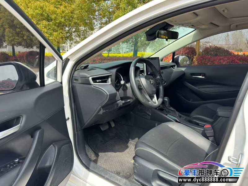 23年丰田卡罗拉轿车抵押车出售