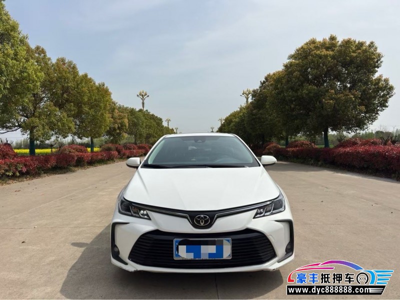 抵押车出售23年丰田卡罗拉轿车