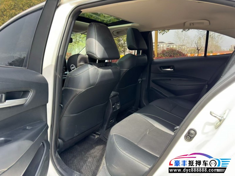 23年丰田卡罗拉轿车抵押车出售