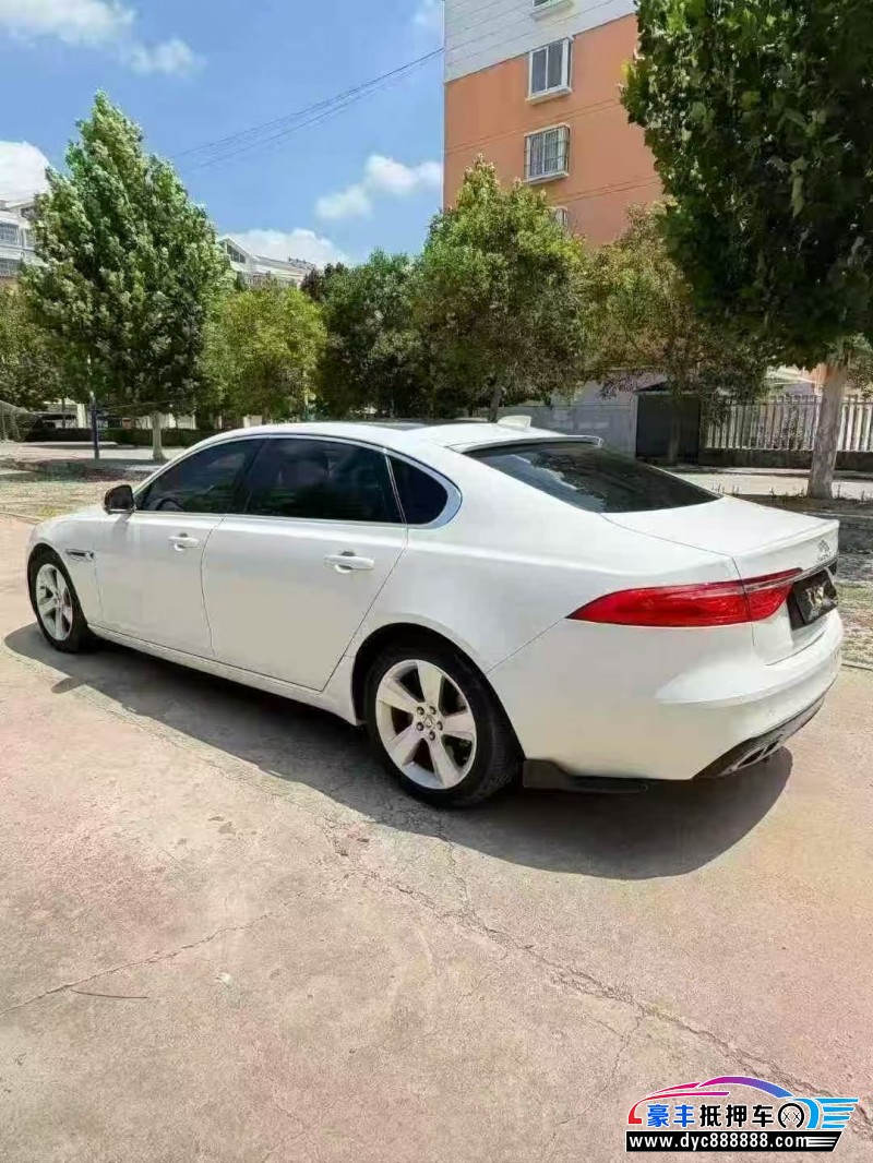 19年捷豹XFL轿车抵押车出售