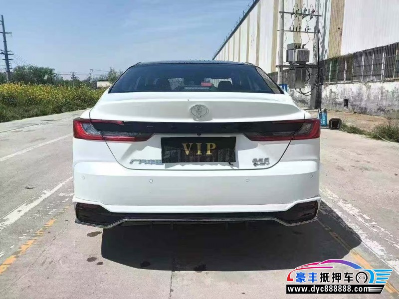 24年丰田凯美瑞轿车抵押车出售